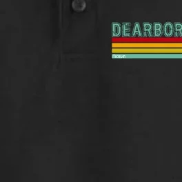 Dearborn Michigan Dry Zone Grid Performance Polo