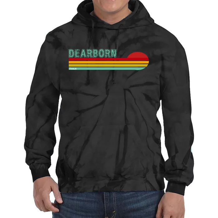 Dearborn Michigan Tie Dye Hoodie