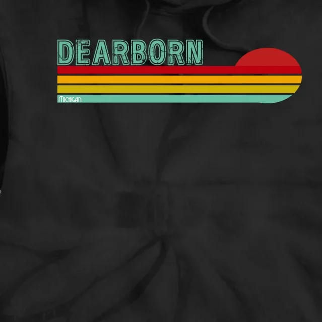 Dearborn Michigan Tie Dye Hoodie