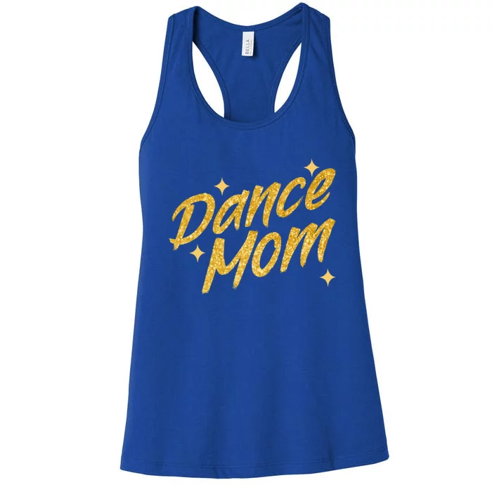 Dance Mom Dancing Mommy Mama MotherS Day Disco Gift Women's Racerback Tank