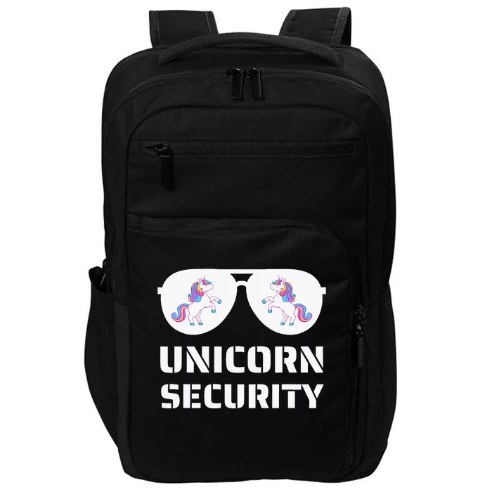 Dad Mom Daughter Adult Costume Unicorn Security Impact Tech Backpack