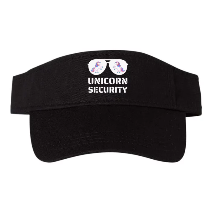 Dad Mom Daughter Adult Costume Unicorn Security Valucap Bio-Washed Visor