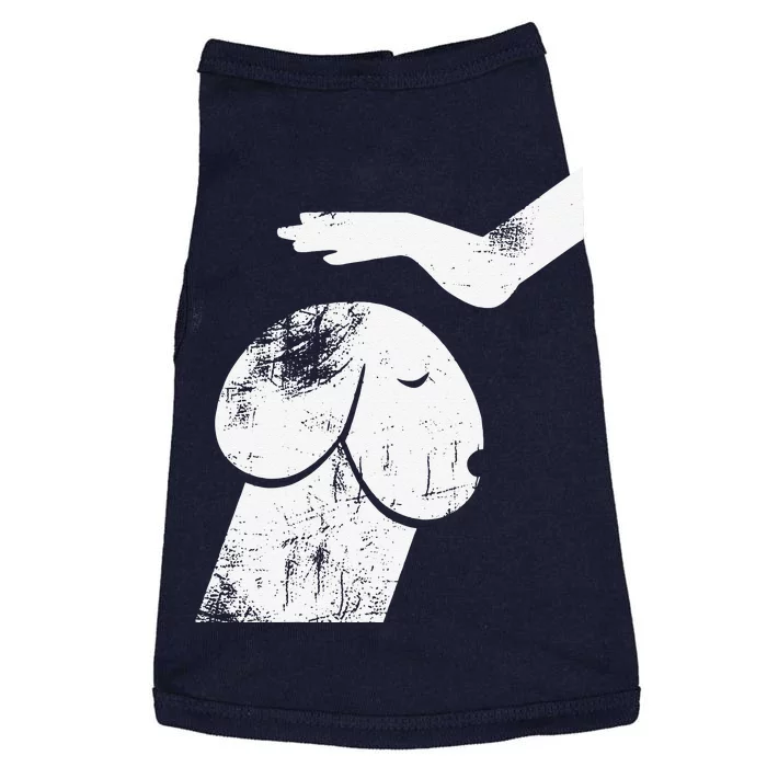 Dirty Mind Dog A Funny Dog Humor Retro Vintage Doggie Tank