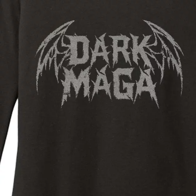 Dark Maga Womens CVC Long Sleeve Shirt