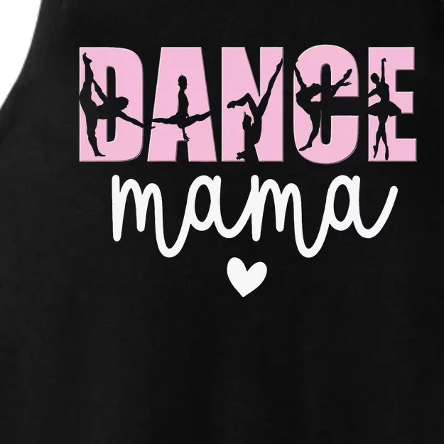 Dance Mama Dance Mother Of A Dancer Dancing Mom Ladies Tri-Blend Wicking Tank