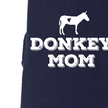 Donkey Mom Donkey Gifts For Donkey Lovers Donkey Outfit Doggie 3-End Fleece Hoodie