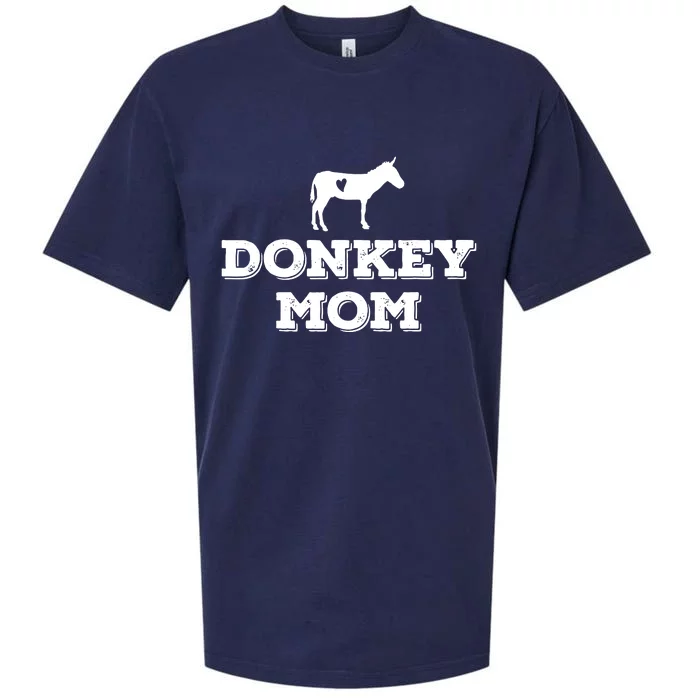 Donkey Mom Donkey Gifts For Donkey Lovers Donkey Outfit Sueded Cloud Jersey T-Shirt