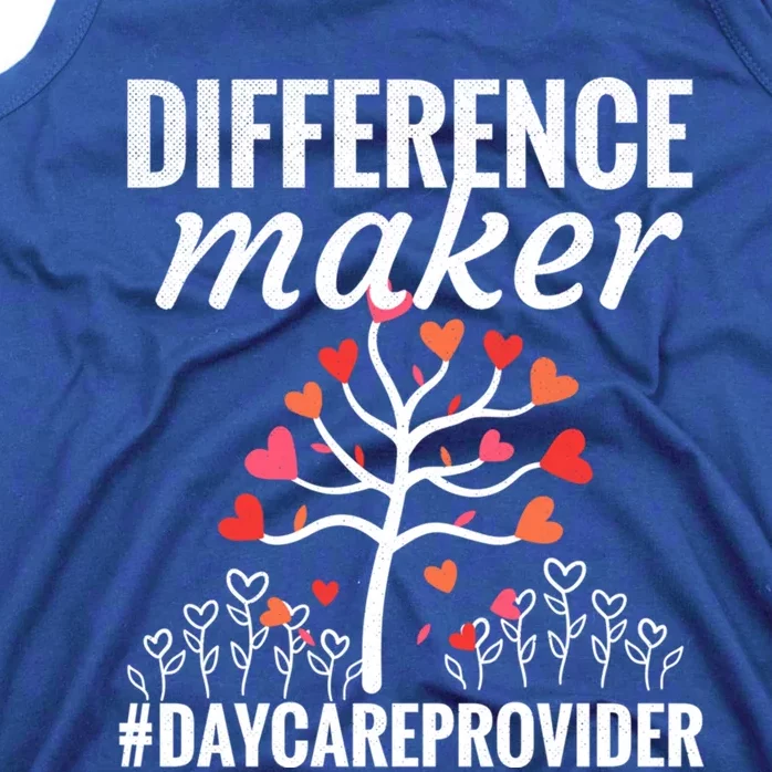 Difference Maker Daycare Care Worker Appreciation Gift Tank Top