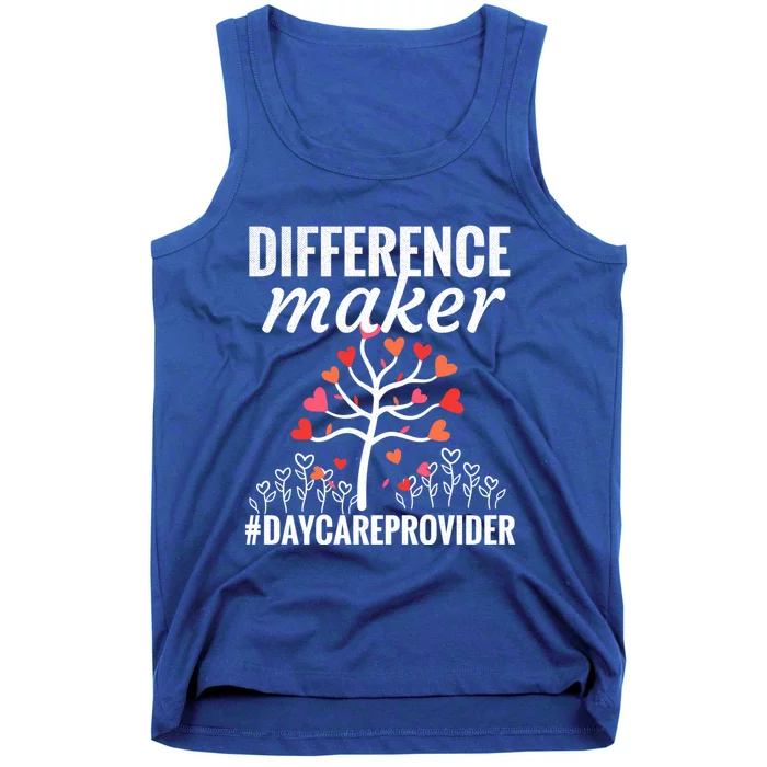 Difference Maker Daycare Care Worker Appreciation Gift Tank Top