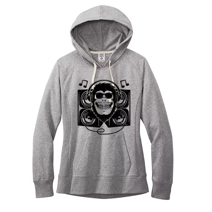 Dj Monkey Women's Fleece Hoodie