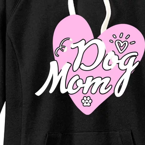 Dog Mom Women's Fleece Hoodie