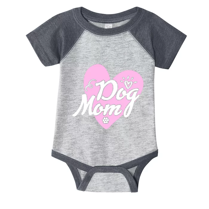 Dog Mom Infant Baby Jersey Bodysuit