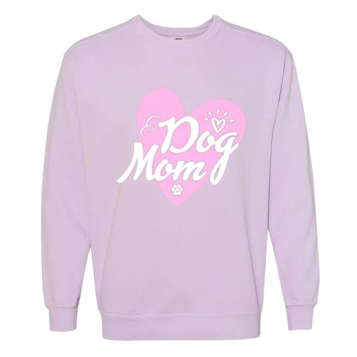 Dog Mom Garment-Dyed Sweatshirt