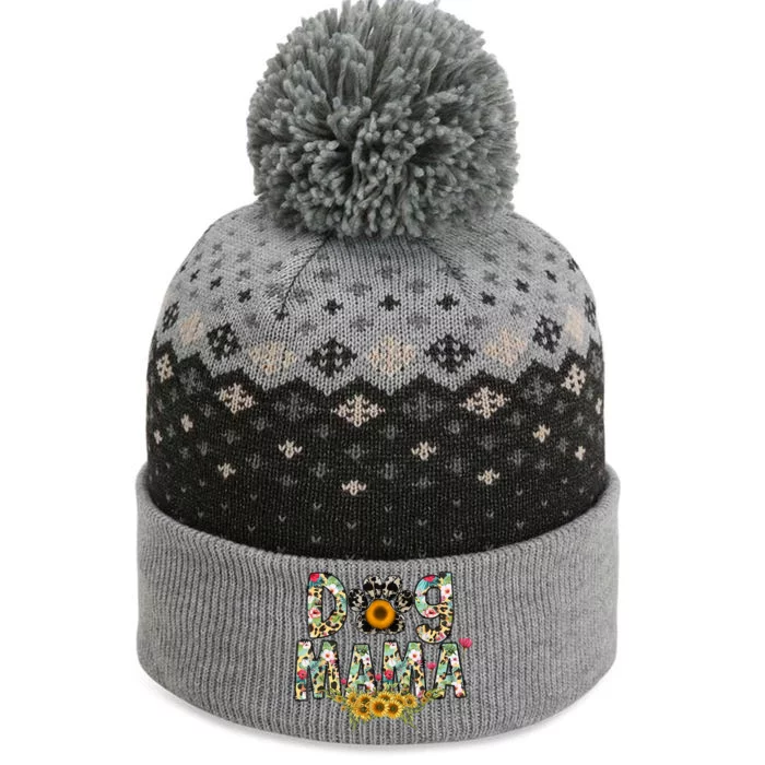 Dog Mama The Baniff Cuffed Pom Beanie