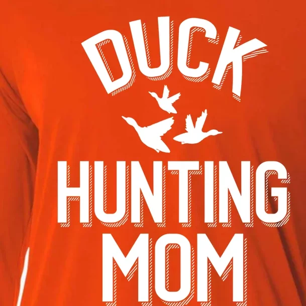 Duck Mom Duck Hunting Family Gift Cooling Performance Long Sleeve Crew