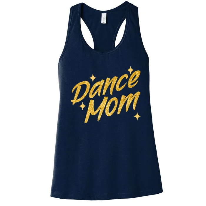 Dance Mom Dancing Mommy MaMa Mother's Day Disco Hoodie Women's Racerback Tank