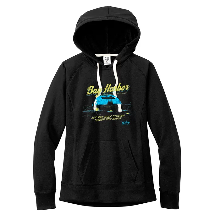 D.E.X.T.E.R Moonlight Fishing Women's Fleece Hoodie