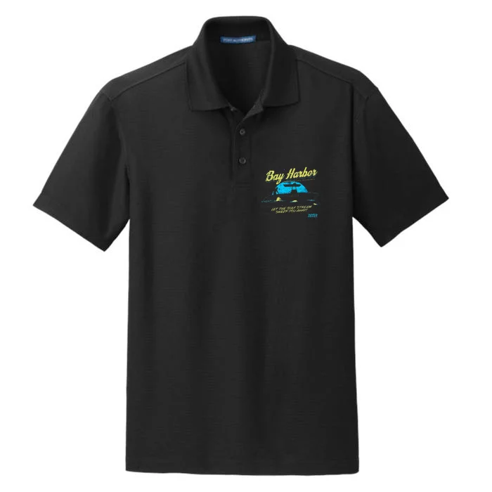 D.E.X.T.E.R Moonlight Fishing Dry Zone Grid Performance Polo