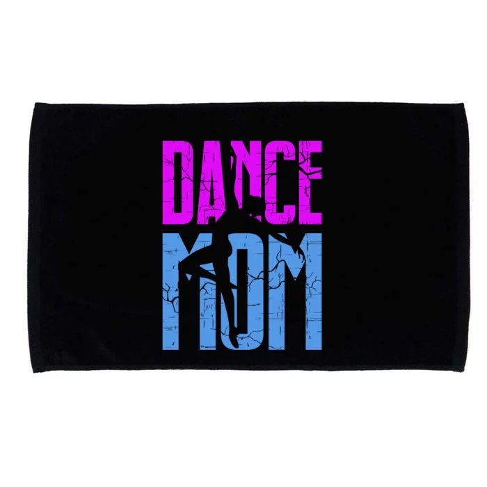 Dance Mom Funny Gift Leopard Funny Dance Mom Mother's Day Gift Microfiber Hand Towel