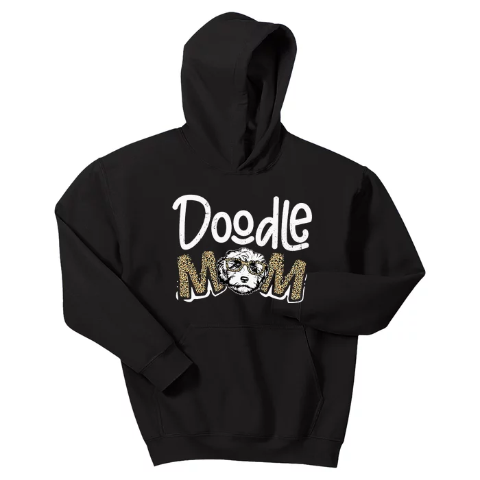 Doodle Mom For  Mother's Day Kids Hoodie