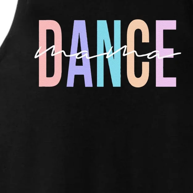 Dance Mama Funny Dance Mom Mother's Day Ladies Tri-Blend Wicking Tank