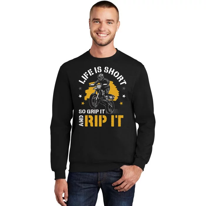 Dirtbike Motocross Forget Everything And Ride Mx Sweatshirt