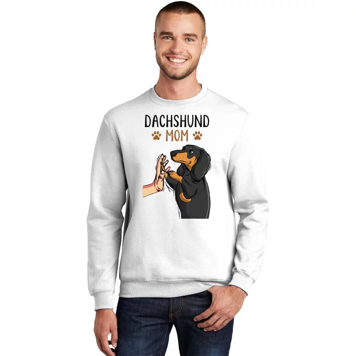 Dachshund Mom Funny Weenie Mama Dog Lover Sweatshirt