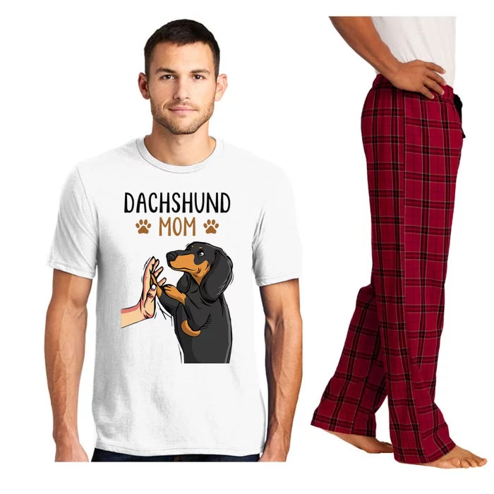 Dachshund Mom Funny Weenie Mama Dog Lover Pajama Set