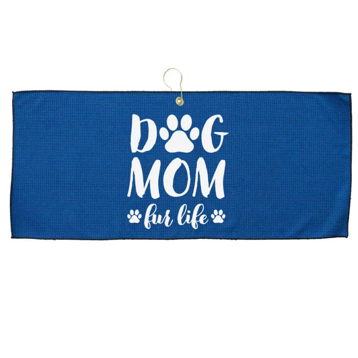 Dog Mom Fur Life Mothers Day Gift for Wo Wife Dogs Large Microfiber Waffle Golf Towel