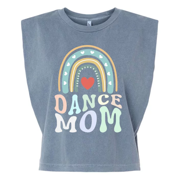 Dance Mom Funny Dance Mom Mother's Day Garment-Dyed Women's Muscle Tee