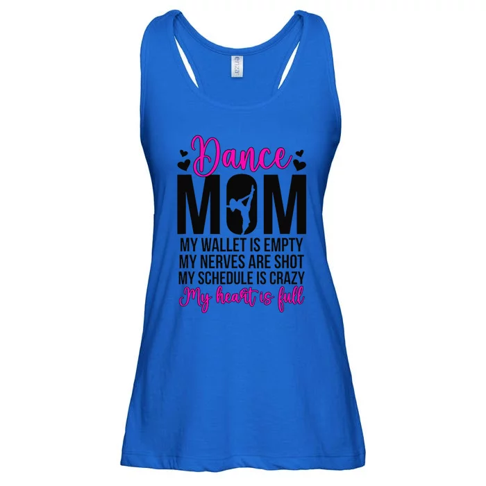 Dance Mom Funny Dancing Mom Of A Dancer Mama Dance Mother Ladies Essential Flowy Tank