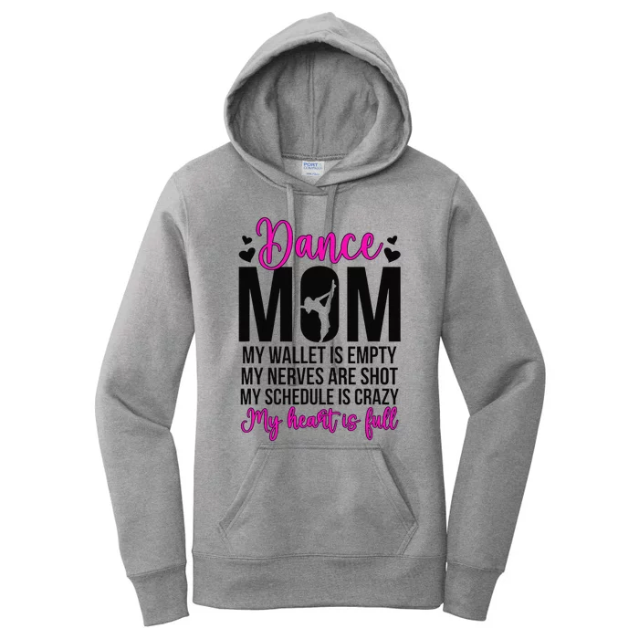 Dance Mom Funny Dancing Mom Of A Dancer Mama Dance Mother Women's Pullover Hoodie