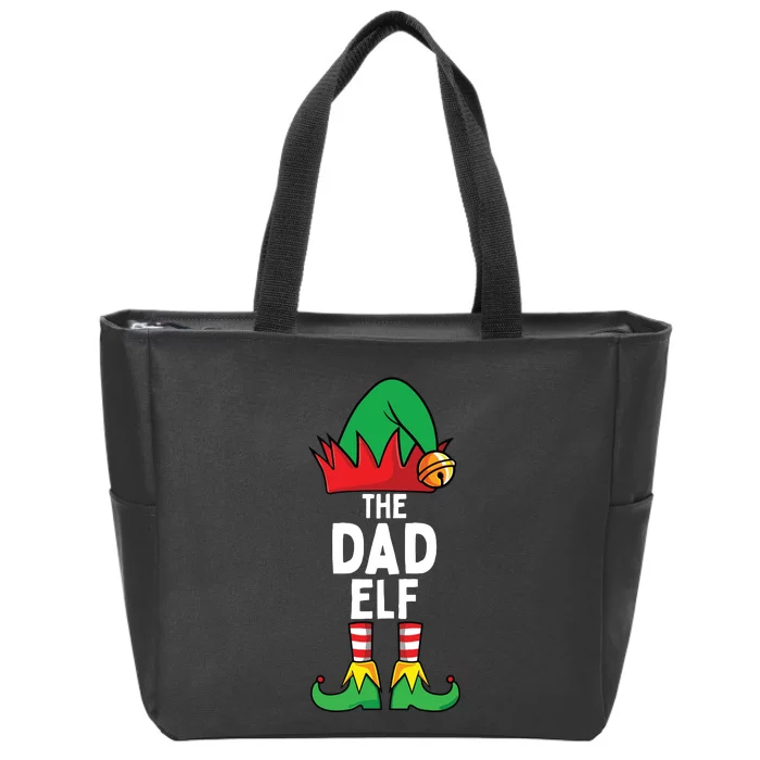 Dad Matching Family Christmas Zip Tote Bag