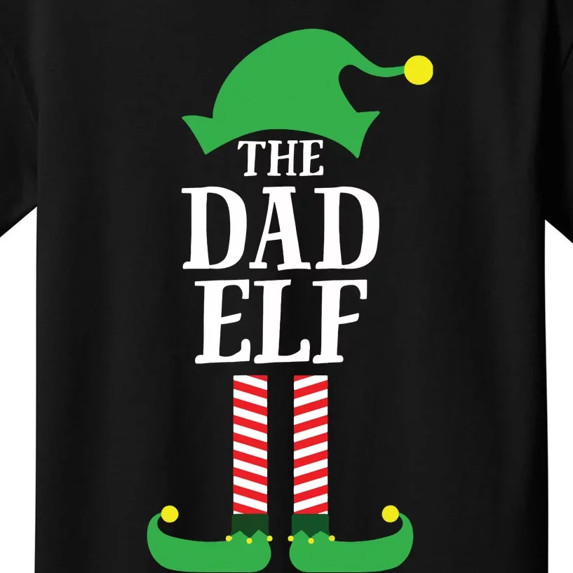 Dad Matching Family Group Christmas Kids T-Shirt