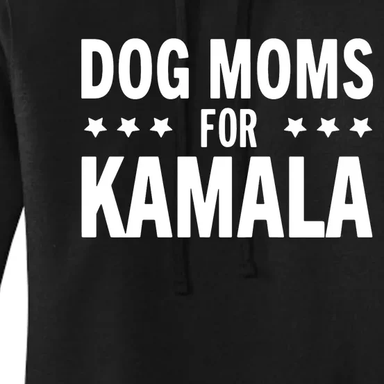 Dog Moms For Kamala Childless Dog Ladies Women's Pullover Hoodie