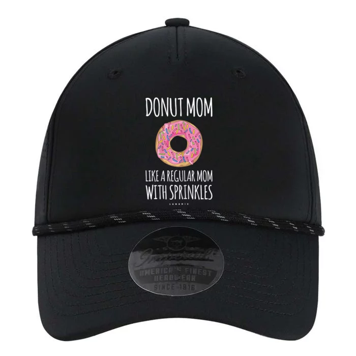 Donut Mom . Funny Mom S For Women Performance The Dyno Cap