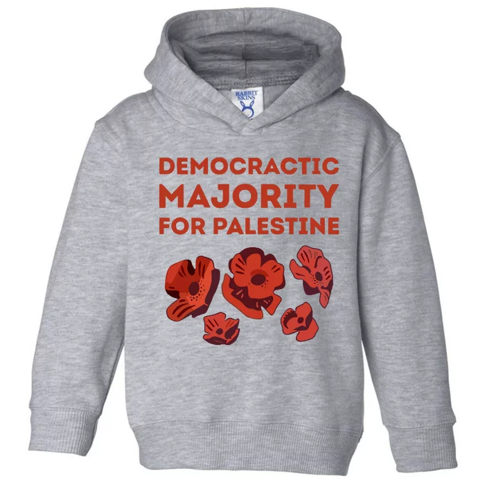 Democratic Majority For Palestine Toddler Hoodie