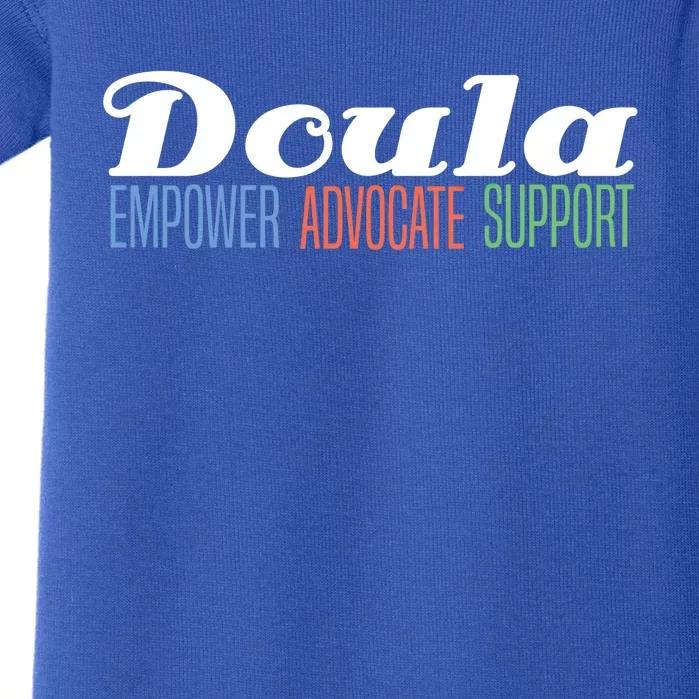 Doula Midwife Gift Birthing Labor Coach Support Funny Gift Baby Bodysuit