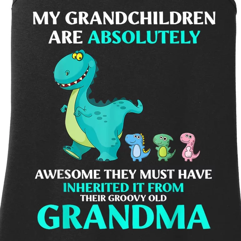 Dragon My Grandchildren Are Absolutely Awesome They Must Ladies Essential Tank