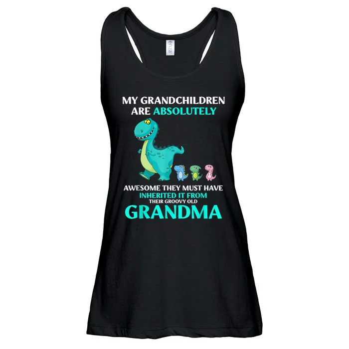 Dragon My Grandchildren Are Absolutely Awesome They Must Ladies Essential Flowy Tank