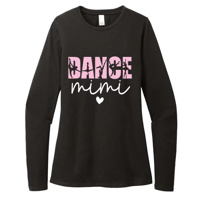 Dance Mimi Grandma Mimi Of A Dancer Dancing Mimi Gift Womens CVC Long Sleeve Shirt