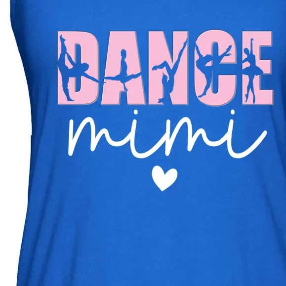 Dance Mimi Grandma Mimi Of A Dancer Dancing Mimi Gift Ladies Essential Flowy Tank