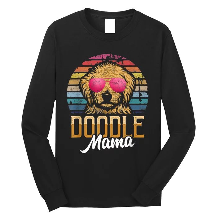 Doodle Mama Gift Goldendoodle Mom Goldendoodle Gift Long Sleeve Shirt