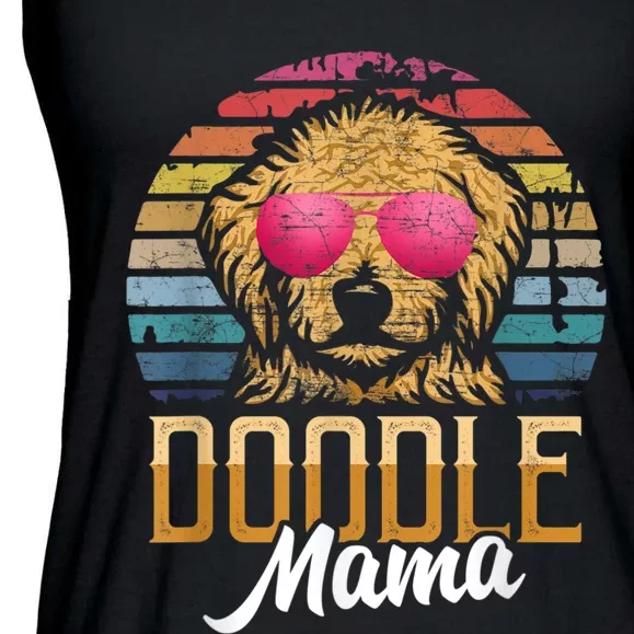 Doodle Mama Gift Goldendoodle Mom Goldendoodle Gift Ladies Essential Flowy Tank