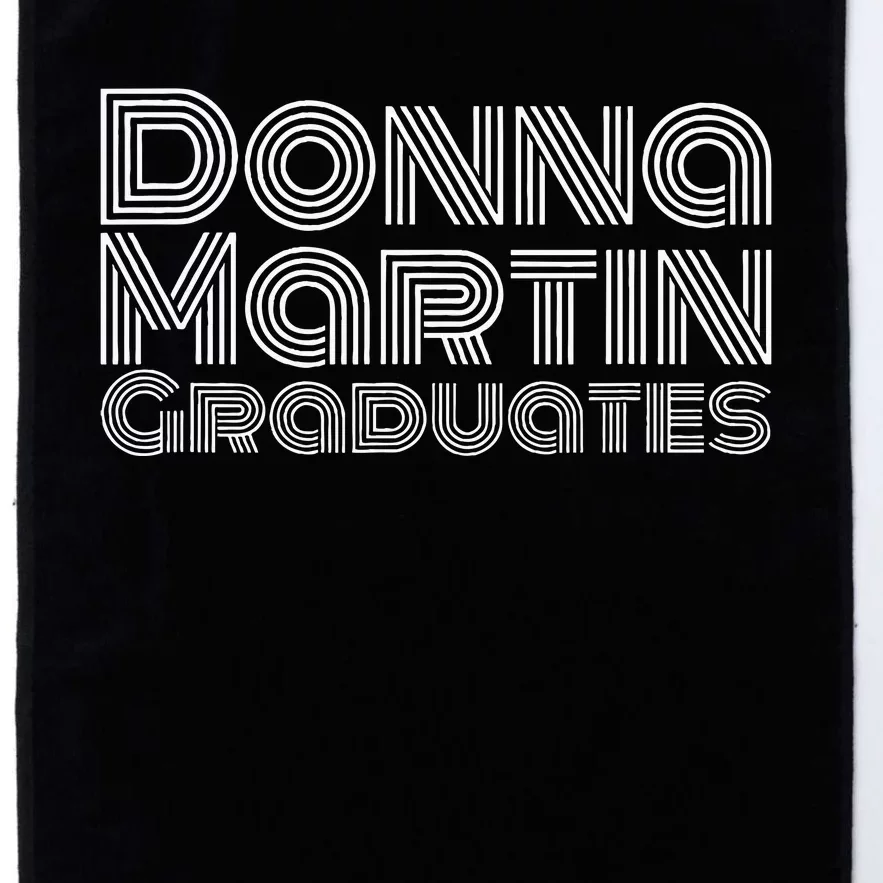 Donna Martin Graduates Platinum Collection Golf Towel