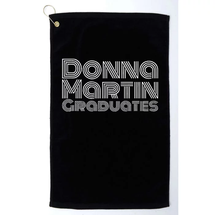 Donna Martin Graduates Platinum Collection Golf Towel