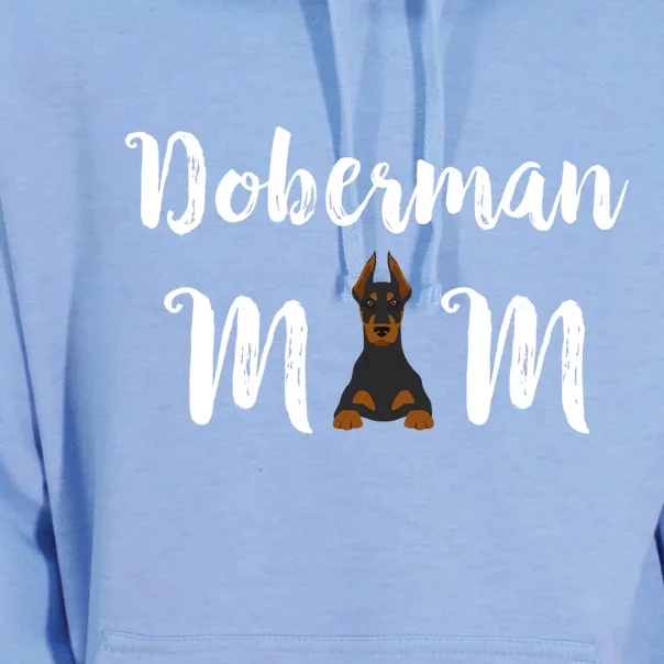 Doberman Mom Gift For MotherS Day Unisex Surf Hoodie