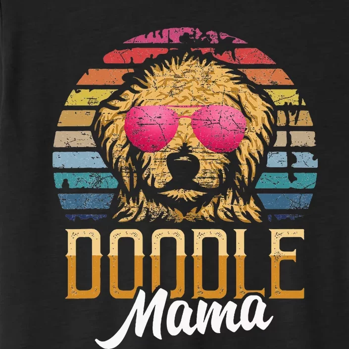 Doodle Mama Gift Goldendoodle Mom Goldendoodle ChromaSoft Performance T-Shirt