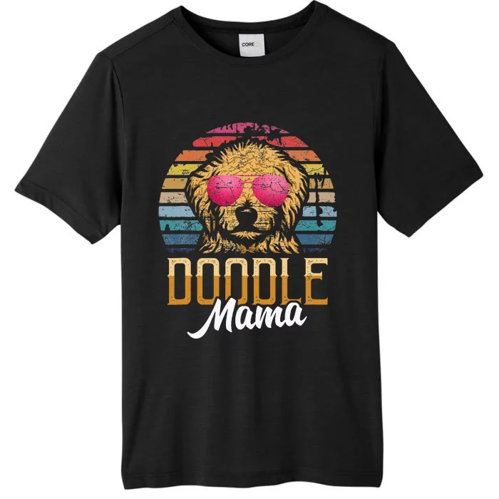 Doodle Mama Gift Goldendoodle Mom Goldendoodle ChromaSoft Performance T-Shirt