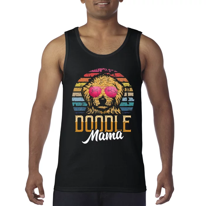 Doodle Mama Gift Goldendoodle Mom Goldendoodle Tank Top